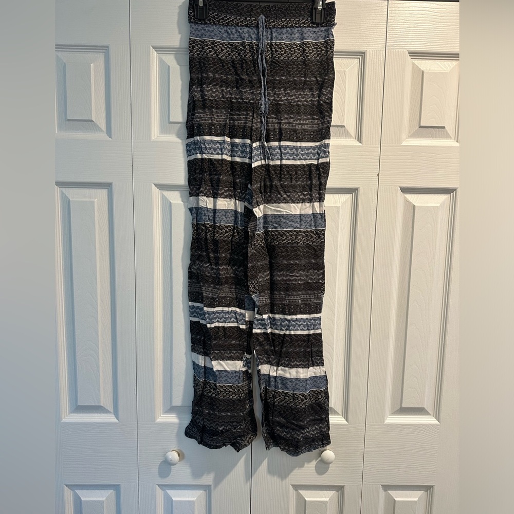 Denimlicious blue/black patterned pants
